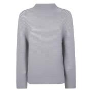 Gebreide Cirkel Top Issey Miyake , Gray , Dames