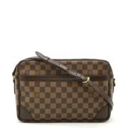 Pre-owned Plastic shoulder-bags Louis Vuitton Vintage , Brown , Dames