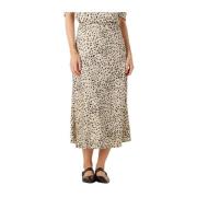 Woestijnstip Rok Neo Noir , Beige , Dames