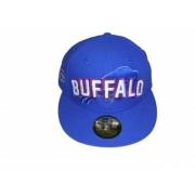 Buffalo Bills Platte Klep Pet New Era , Blue , Heren