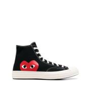 Chuck Taylor 70 High-Top Sneakers Comme des Garçons , Black , Heren