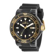 Pro Diver Quartz Horloge - Zwarte Wijzerplaat Invicta Watches , Black ...