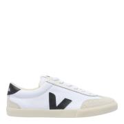 Witte Volley Sneakers Stof Leer Rubber Veja , White , Heren