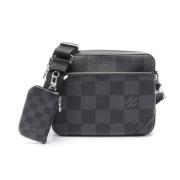 Pre-owned Leather louis-vuitton-bags Louis Vuitton Vintage , Black , D...