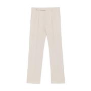 Beige Broek met Zakken en Knopen Brioni , Beige , Heren