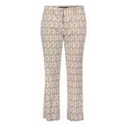 Relaxed Fit Businessbroek met Grafische Print Betty Barclay , Multicol...