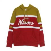 Capuchon Mitchell & Ness , Red , Heren