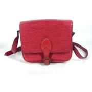 Pre-owned Leather louis-vuitton-bags Louis Vuitton Vintage , Red , Dam...