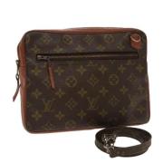 Pre-owned Canvas louis-vuitton-bags Louis Vuitton Vintage , Brown , Da...