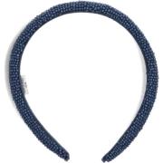 Slim Beaded Hairbrace in Blauw Becksöndergaard , Blue , Dames