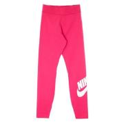 Hoge Taille Slim Fit Leggings Nike , Pink , Dames