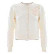 Stijlvolle Cardigans voor elke gelegenheid Kocca , White , Dames