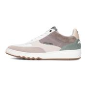 Lage Heren Sneakers Taupe Floris van Bommel , Multicolor , Heren