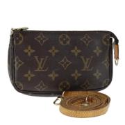 Pre-owned Canvas louis-vuitton-bags Louis Vuitton Vintage , Brown , Da...