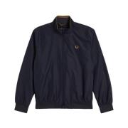 Blauwe Sportjas voor Mannen Fred Perry , Blue , Heren