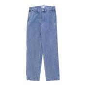 Timmerman Denim Jeans Licht Indigo Obey , Blue , Heren