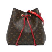 Pre-owned Canvas louis-vuitton-bags Louis Vuitton Vintage , Brown , Da...