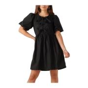 Elegante Zwarte Minijurk Notre-v , Black , Dames