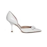 Bianco Kitten Heel Pumps Stuart Weitzman , White , Dames