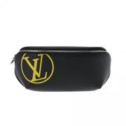 Pre-owned Leather louis-vuitton-bags Louis Vuitton Vintage , Black , H...