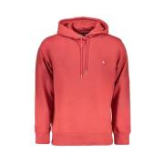 Roze Katoen Hoodie Sweatshirt Calvin Klein , Red , Heren