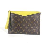 Pre-owned Cotton louis-vuitton-bags Louis Vuitton Vintage , Brown , Da...