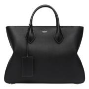 Media Star Tote Tas Salvatore Ferragamo , Black , Heren