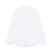 Witte Button-Down Shirt Gebogen Zoom Givenchy , White , Heren