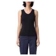 Jersey Top voor Vrouwen Emporio Armani , Blue , Dames