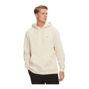 Logo Katoenen Hoodie Tommy Jeans , Beige , Heren