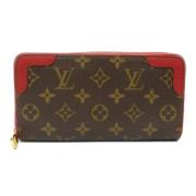 Pre-owned Leather wallets Louis Vuitton Vintage , Brown , Dames