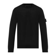 Wollen polo capsule Ghost Stone Island , Black , Heren