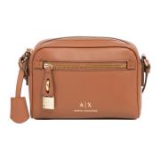 Stijlvolle Crossbody Tas met Verstelbare Band Armani Exchange , Brown ...