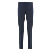 Elegant Viscose Blend Trousers Pinko , Blue , Dames