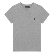 Korte mouwen ronde hals T-shirt Polo Ralph Lauren , Gray , Dames