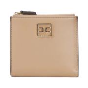 Bruine Bifold Portemonnee met Ritssluiting Elisabetta Franchi , Brown ...