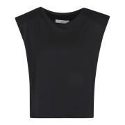 Stijlvolle Top voor Vrouwen IRO , Black , Dames