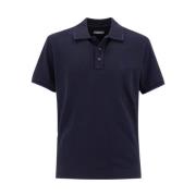 Stijlvolle Polo Shirt met Blauwe Details Jacob Cohën , Blue , Heren