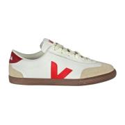 Sneakers van leer en suède met ronde neus Veja , Multicolor , Dames