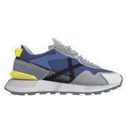 Retro-sportieve Pulsar Blauwe Sneakers Munich , Multicolor , Heren