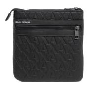 Logo Crossbody Tas met Verstelbare Band Armani Exchange , Black , Here...