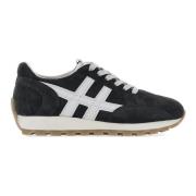 86er Heren Suède Sneakers Hogan , Black , Heren