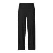 Wijde Pijp Vrijetijdsbroek Raffaello Rossi , Black , Dames