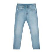 Rechte Pijp Authentieke Denim Jeans Nine In The Morning , Blue , Heren