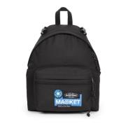 Nylon Rugzak met Laptopvak Eastpak , Black , Unisex