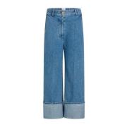 Blauwe Denim Jeans Patou , Blue , Dames