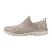 Virtue Sneakers voor vrouwen Skechers , Brown , Dames