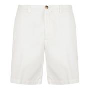 Elegante Shorts voor Heren Brunello Cucinelli , White , Heren