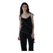 Claire Flare Top Designers Remix , Black , Dames