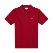 Klassieke Polo Bordeaux Lacoste , Red , Heren